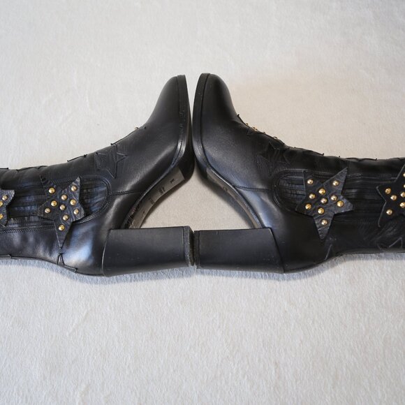 EUC AUTHENTIC APERLAI ANKLE BOOTS 36 MADE IN ITALY - Picture 5 of 8